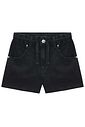 Shorts em jeans black com elastano 95609 Vic Teen Menina Shorts em jeans black com elastano 95609 Vic Teen Menina