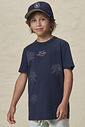 Camiseta em meia malha 98752 LucBoo Infantil Menino