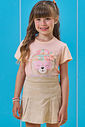 Blusa em meia malha 95441 Kukiê Infantil Menina Blusa em meia malha 95441 Kukiê Infantil Menina