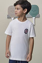 Camiseta em meia malha 98412 LucBoo Infantil Menino