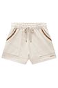 Shorts em moletom sem pelúcia 98170 Lilimoon Teen Menina