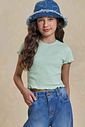 Blusa em canelado liz 94896 Lilimoon Teen Menina Blusa em canelado liz 94896 Lilimoon Teen Menina
