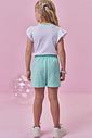 Conjunto de blusa em meia malha e short saia em moletom sem pelúcia 99643 Kukiê Infantil Menina Conjunto de blusa em meia malha e short saia em moletom sem pelúcia 99643 Kukiê Infantil Menina