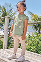 Conjunto de bata em meia malha com calça legging em malha power 96202 Infanti Infantil Menina Conjunto de bata em meia malha com calça legging em malha power 96202 Infanti Infantil Menina