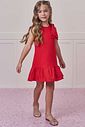 Vestido em tricoline com elastano 98771 Infanti Infantil Menina Vestido em tricoline com elastano 98771 Infanti Infantil Menina