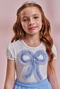 Conjunto de blusa em cotton e saia em tule com elastano (com shorts embutido) 96787 Kukiê Infantil Menina Conjunto de blusa em cotton e saia em tule com elastano (com shorts embutido) 96787 Kukiê Infantil Menina