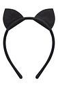 Fantasia de gatinha (Vestido em ribana e paetê. Acompanha arco e rabo removível) 99727 Kukiê Infantil Menina