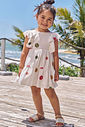 Vestido em viscose bordado 96581 Infanti Infantil Menina Vestido em viscose bordado 96581 Infanti Infantil Menina