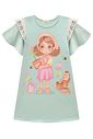 Vestido em meia malha 98546 Kukiê Infantil Menina
