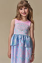 Fantasia de sereia em fly tech e nylon holográfico 97401 Infanti Infantil Menina Fantasia de sereia em fly tech e nylon holográfico 97401 Infanti Infantil Menina
