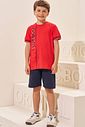 Camiseta em meia malha 96292 LucBoo Infantil Menino Camiseta em meia malha 96292 LucBoo Infantil Menino
