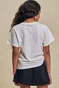 Camiseta comfy em meia malha 94891 Lilimoon Teen Menina Camiseta comfy em meia malha 94891 Lilimoon Teen Menina