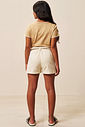 Shorts em sarja com elastano 94609 Vic Teen Menina Shorts em sarja com elastano 94609 Vic Teen Menina
