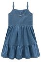 Vestido em jeans 99253 Vic Teen Menina Vestido em jeans 99253 Vic Teen Menina