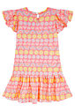 Vestido em molecotton 95082 Kukiê Infantil Menina Vestido em molecotton 95082 Kukiê Infantil Menina