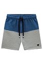 Bermuda em malha denim com elastano e moletom linho 99264 Johnny Fox Teen Menino