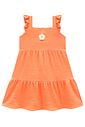 Vestido em crepe textura 98963 Kukiê Infantil Menina Vestido em crepe textura 98963 Kukiê Infantil Menina