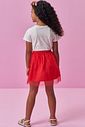 Saia em tule 86130 Kukiê Infantil Menina