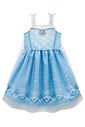 Fantasia de princesa do gelo em fly tech e organza brilho. Acompanha varinha 97390 Infanti Infantil Menina Fantasia de princesa do gelo em fly tech e organza brilho. Acompanha varinha 97390 Infanti Infantil Menina