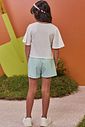 Conjunto de blusa em malha fresh e shorts em molecotton 98011 Kukiê Infantil Menina Conjunto de blusa em malha fresh e shorts em molecotton 98011 Kukiê Infantil Menina