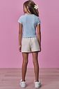 Conjunto de blusa em meia malha e short saia em moletom sem pelúcia 98257 Vic Teen Menina Conjunto de blusa em meia malha e short saia em moletom sem pelúcia 98257 Vic Teen Menina