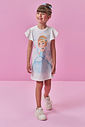 Vestido em molecotton 96808 Kukiê Infantil Menina Vestido em molecotton 96808 Kukiê Infantil Menina