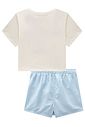 Conjunto de blusa em meia malha e short saia em tecido new positano 98809 Lilimoon Teen Menina Conjunto de blusa em meia malha e short saia em tecido new positano 98809 Lilimoon Teen Menina