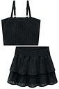 Conjunto de top e saia em laise capadocia com shorts embutido 95643 Lilimoon Teen Menina Conjunto de top e saia em laise capadocia com shorts embutido 95643 Lilimoon Teen Menina