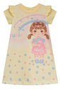 Vestido em meia malha 95216 Kukiê Bebê Menina