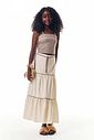 Conjunto de regata e saia midi em linho santorine 92612 Lilimoon Teen Menina