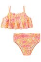 Biquíni em malha UV dry com proteção UV 50+ 96608 Infanti Infantil Menina Biquíni em malha UV dry com proteção UV 50+ 96608 Infanti Infantil Menina