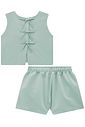 Conjunto de blusa e shorts em alfaiataria brunello 95923 Lilimoon Teen Menina