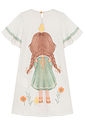 Vestido em malha fresh 94256 Kukiê Infantil Menina Vestido em malha fresh 94256 Kukiê Infantil Menina