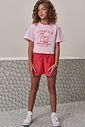 Conjunto de camiseta comfy em meia malha e shorts em alfaiataria milos 98970 Lilimoon Teen Menina Conjunto de camiseta comfy em meia malha e shorts em alfaiataria milos 98970 Lilimoon Teen Menina