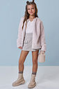 Blusa boxy em canelado liz 90159 Vic Teen Menina Blusa boxy em canelado liz 90159 Vic Teen Menina