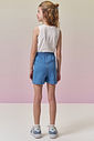 Short saia em jeans com elastano 94990 Vic Teen Menina Short saia em jeans com elastano 94990 Vic Teen Menina