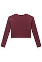 Blusa boxy em canelado liz 89182 Vic Teen Menina Blusa boxy em canelado liz 89182 Vic Teen Menina