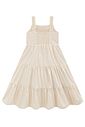 Vestido midi em linho deluxe 98116 Infanti Infantil Menina Vestido midi em linho deluxe 98116 Infanti Infantil Menina