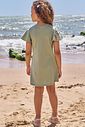 Vestido em meia malha 94482 Infanti Infantil Menina