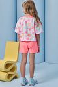 Conjunto de blusa em malha power e shorts em canelado liz 95420 Infanti Infantil Menina Conjunto de blusa em malha power e shorts em canelado liz 95420 Infanti Infantil Menina