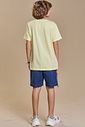 Camiseta em meia malha 93893 Johnny Fox Teen Menino