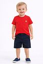 Camiseta em meia malha 95037 LucBoo Infantil Menino Camiseta em meia malha 95037 LucBoo Infantil Menino