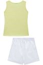 Conjunto de regata em cotton e short saia em sarja com elastano 96856 Vic Teen Menina Conjunto de regata em cotton e short saia em sarja com elastano 96856 Vic Teen Menina