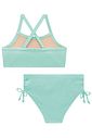 Conjunto de biquíni com top e calcinha em malha poliamida com proteção UV 50+ 99379 Lilimoon Teen Menina