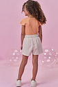 Conjunto de blusa em canelado e shorts em moletom linho sem pelúcia 98063 Kukiê Infantil Menina Conjunto de blusa em canelado e shorts em moletom linho sem pelúcia 98063 Kukiê Infantil Menina