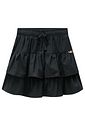 Saia ruffles em linho com elastano com shorts embutido 98200 Vic Teen Menina