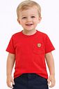 Camiseta em meia malha 95037 LucBoo Infantil Menino Camiseta em meia malha 95037 LucBoo Infantil Menino