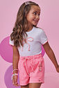 Blusa em meia malha 98442 Kukiê Infantil Menina Blusa em meia malha 98442 Kukiê Infantil Menina