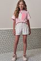 Blusa em meia malha 98024 Lilimoon Teen Menina Blusa em meia malha 98024 Lilimoon Teen Menina