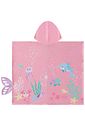 Toalha poncho com capuz em plush atoalhado 95670 Infanti Infantil Menina Toalha poncho com capuz em plush atoalhado 95670 Infanti Infantil Menina